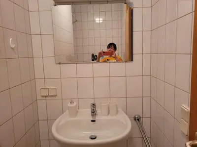 Ein Badezimmer in der Unterkunft Mickten Hertz