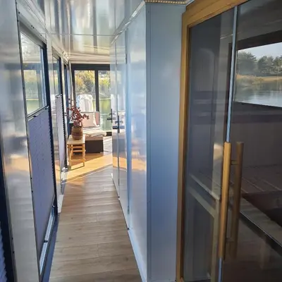 Grundriss der Unterkunft schwimmende Ferienwohnung Rooftop