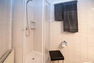 Ein Badezimmer in der Unterkunft Ferienhaus Glöckner