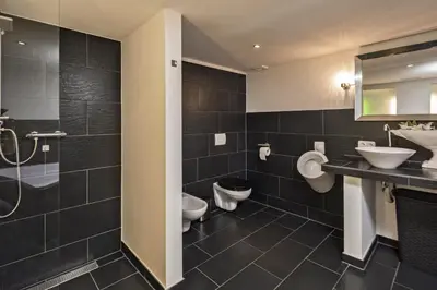Ein Badezimmer in der Unterkunft Loft im Denkmal