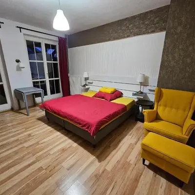 Private room in our home with cats