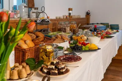 Essen in der Pension oder in der Nähe