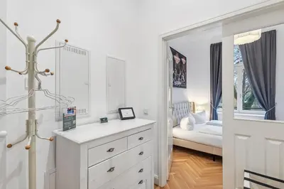 Ein Bett oder Betten in einem Zimmer der Unterkunft Zu Besuch im Palast - Perfekte Lage