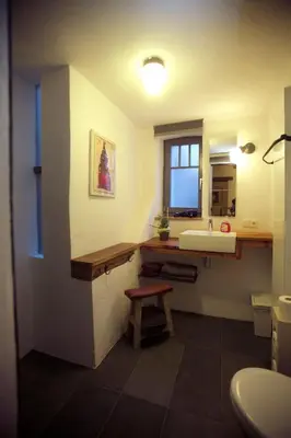 Ein Badezimmer in der Unterkunft RenaissanceStuben