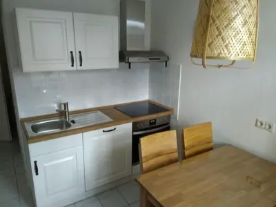 Küche/Küchenzeile in der Unterkunft Ferienwohnung William