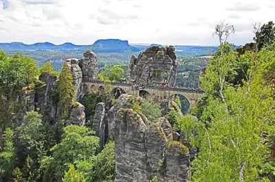 Naturlandschaft in der Nähe der Ferienwohnung