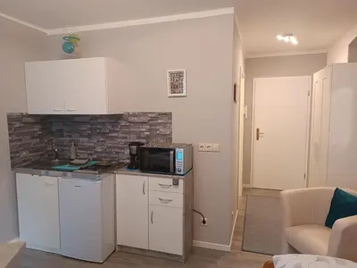 Küche/Küchenzeile in der Unterkunft Apartment 