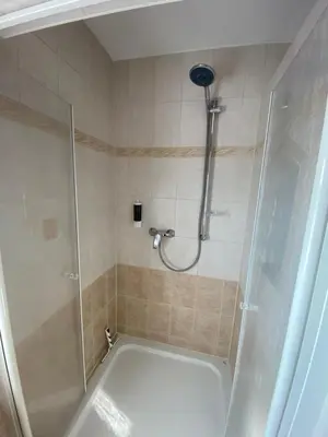 Ein Badezimmer in der Unterkunft Ferienwohnung „Thea“