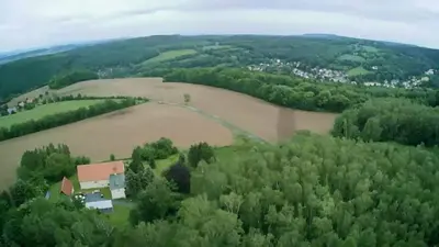 Naturlandschaft in der Nähe der Ferienwohnung