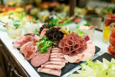 Essen in der Ferienwohnung oder in der Nähe