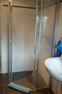 Ein Badezimmer in der Unterkunft Ferienwohnungen Marle