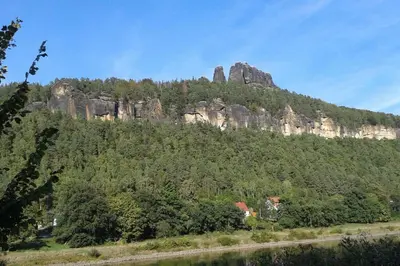 Naturlandschaft in der Nähe der Ferienwohnung