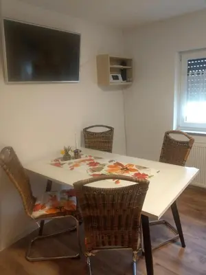 TV/Unterhaltungsangebot in der Unterkunft Ferienwohnung Schlesinger