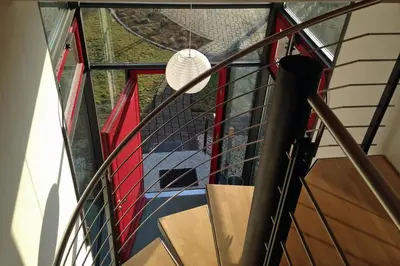Ein Balkon oder eine Terrasse in der Unterkunft Ferienwohnungen Familie Lang
