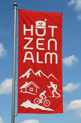 Ein Zertifikat, Auszeichnung, Logo oder anderes Dokument, das in der Unterkunft hutzenAlm ausgestellt ist
