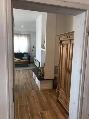 Ein Bett oder Betten in einem Zimmer der Unterkunft Alte Post Altwahnsdorf