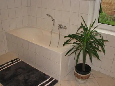 Ein Badezimmer in der Unterkunft Ferienwohnung Zirkelstein