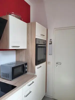 Küche/Küchenzeile in der Unterkunft Ferienwohnung Kaiser