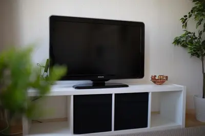 TV/Unterhaltungsangebot in der Unterkunft FullHouse - Chemnitz - Z25 Apartments - 3 Beds - SmartTV - Nespresso
