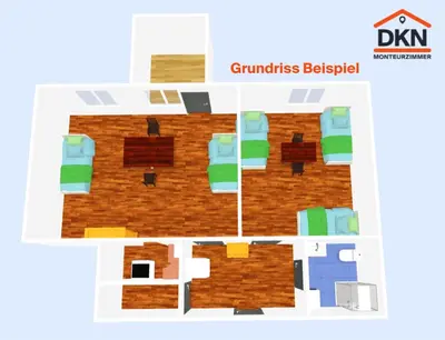 Grundriss der Unterkunft Enjoy your stay with DKN apartments - Mon-Sun - Late night check-in - Multilanguage - Near Railway station - Witamy serdecznie