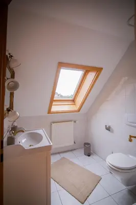 Ein Badezimmer in der Unterkunft ApartOne Land-Hotel