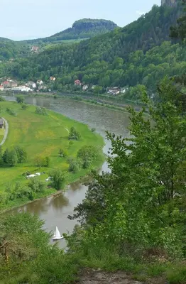 Naturlandschaft in der Nähe der Ferienwohnung