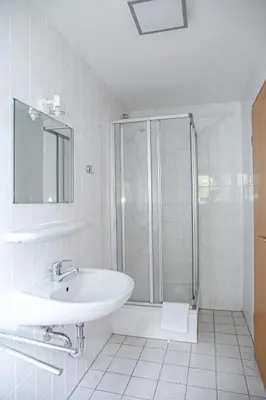 Ein Badezimmer in der Unterkunft Hotel Waldeslust