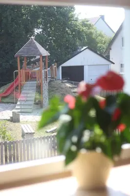 Ein Kinderspielbereich in der Unterkunft BNB Klinga