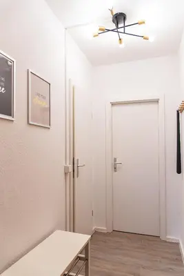Grundriss der Unterkunft Smart & Cozy Apartment - Balkon, Netflix, Nespresso