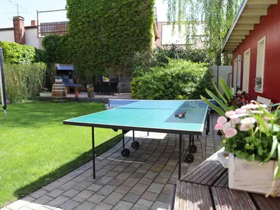 Tischtennis in der Unterkunft Ferienwohnungen Prihoda oder in der Nähe