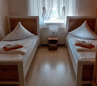 Ein Bett oder Betten in einem Zimmer der Unterkunft Apartment Dietze