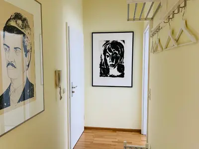 Grundriss der Unterkunft Moderne Ferienwohnung in der Dresdner Neustadt