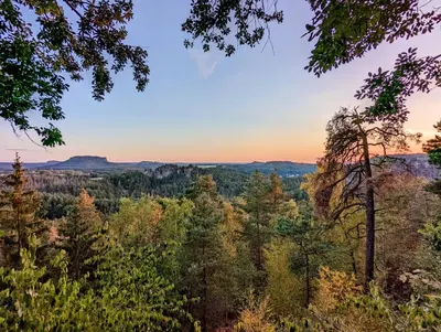 Naturlandschaft in der Nähe der Ferienwohnung