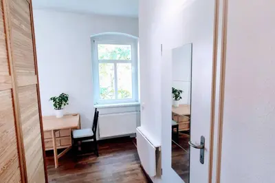 Grundriss der Unterkunft Modern Studio08 with big balcony in the Neustadt