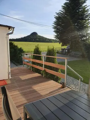 Naturlandschaft in der Nähe des Ferienhauses