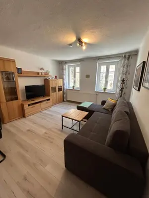 TV/Unterhaltungsangebot in der Unterkunft Sandstein-Ferien, FeWo 