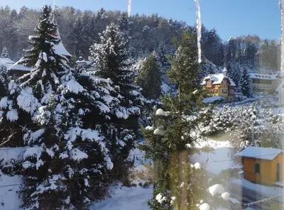 Elbresort Kurort Rathen im Winter