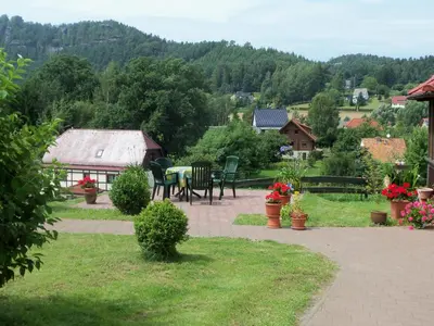 Naturlandschaft in der Nähe der Ferienwohnung