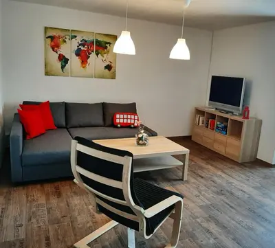 TV/Unterhaltungsangebot in der Unterkunft Ferienhaus -Alte Feuerwehr- Mittelndorf
