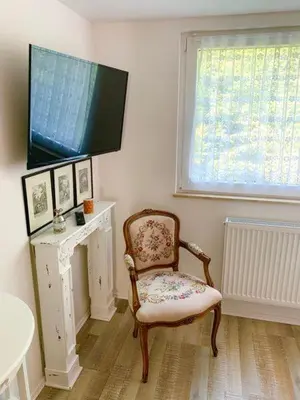 TV/Unterhaltungsangebot in der Unterkunft Kuckuckswinkel- Ferienwohnung Lilian