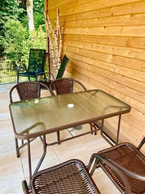 Grundriss der Unterkunft Ferienhaus Blumenwiese