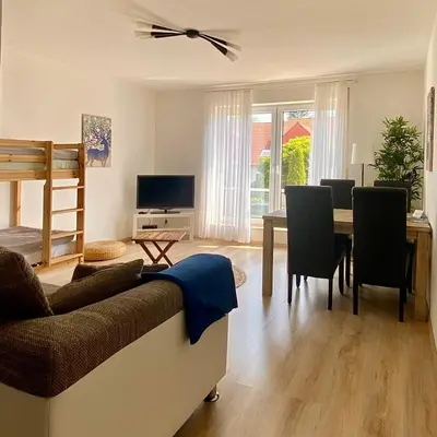 TV/Unterhaltungsangebot in der Unterkunft Apartment Casa Heideweg mit TG direkt an der Heide