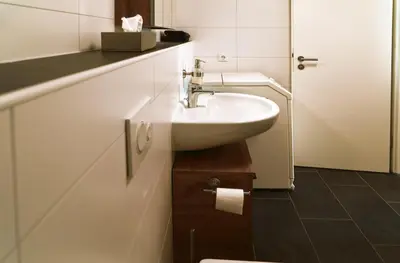 Ein Badezimmer in der Unterkunft Apartment Haus Inge