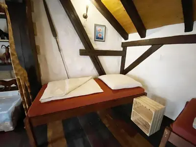 Ein Bett oder Betten in einem Zimmer der Unterkunft Namibia Lodge