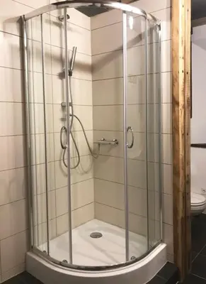 Ein Badezimmer in der Unterkunft Kemenate Penzlin