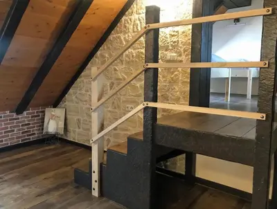Ein Bett oder Betten in einem Zimmer der Unterkunft Turmzimmer