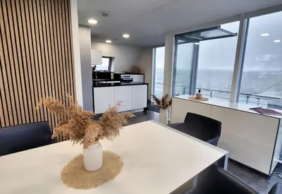 Küche/Küchenzeile in der Unterkunft Ferienhaus Water