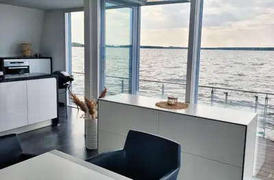 Küche/Küchenzeile in der Unterkunft Ferienhaus Water