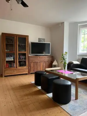 TV/Unterhaltungsangebot in der Unterkunft Ferienwohnung Weintraube