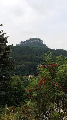 Naturlandschaft in der Nähe der Ferienwohnung
